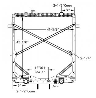 Western Star 4900 Radiator