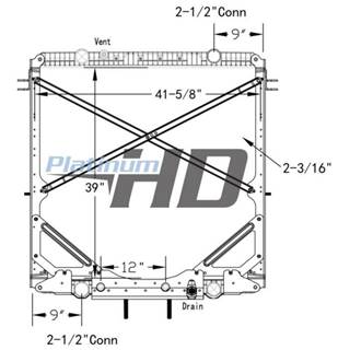 Western Star 4900 Radiator