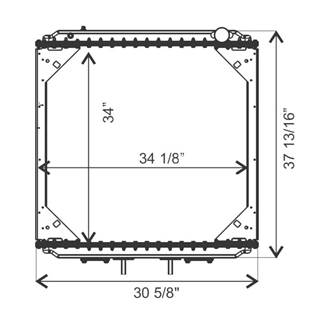 Western Star 4900 Radiator