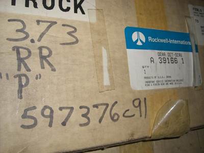 Meritor-Rockwell SQHPR Ring Gear / Pinion