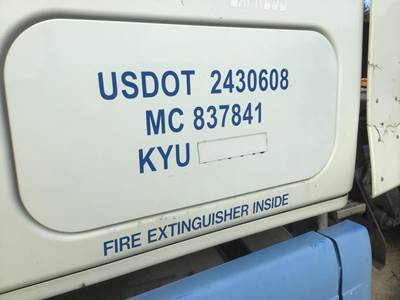 Freightliner Cascadia 125 Left Sleeper Door