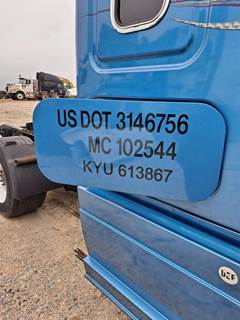 Freightliner Cascadia 125 Left Sleeper Door