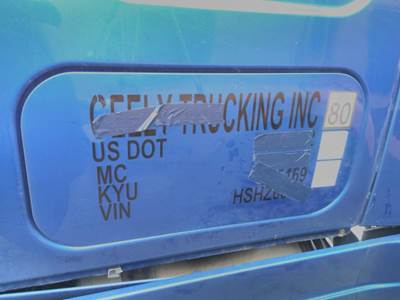 Freightliner Cascadia 125 Left Sleeper Door