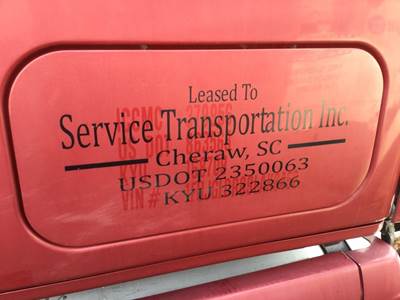 Freightliner Cascadia 125 Left Sleeper Door