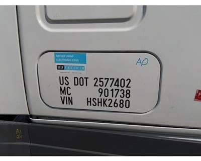 Freightliner Cascadia 125 Right Sleeper Door