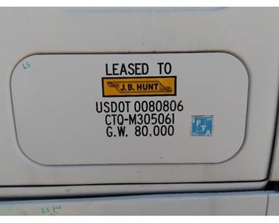 Freightliner Cascadia 125 Left Sleeper Door