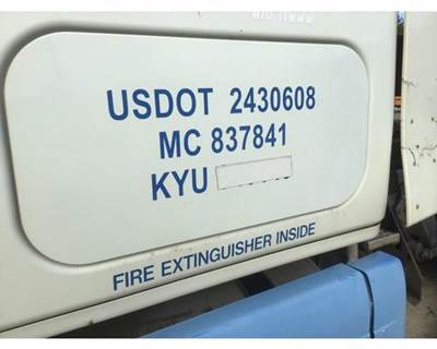 Freightliner Cascadia 125 Left Sleeper Door