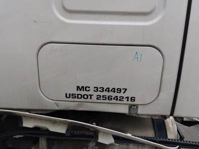 Freightliner Cascadia 126 Left Sleeper Door