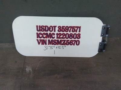 Freightliner Cascadia 126 Right Sleeper Door