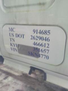 Freightliner Cascadia 126 Right Sleeper Door for a Freightliner CASCADIA 116