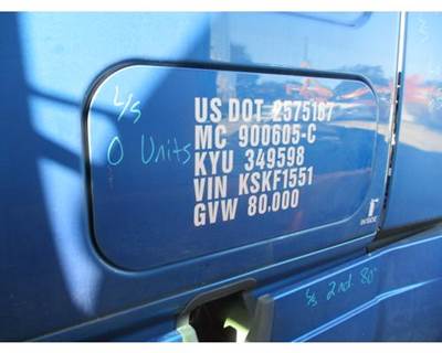 Freightliner Cascadia 126 Left Sleeper Door