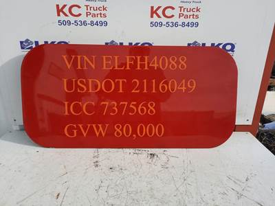 Freightliner Cascadia Right Sleeper Door