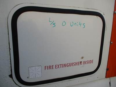 Freightliner Century Class 120 Left Sleeper Door for a Freightliner CENTURY 120