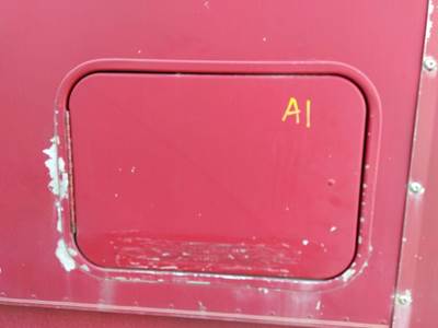 Freightliner Century Class 120 Left Sleeper Door for a Freightliner CENTURY 120