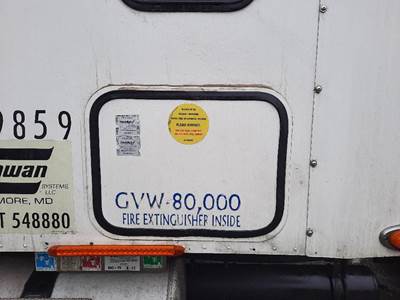 Freightliner Columbia 112 Left Sleeper Door