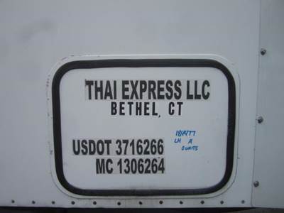 Freightliner Columbia 120 Left Sleeper Door