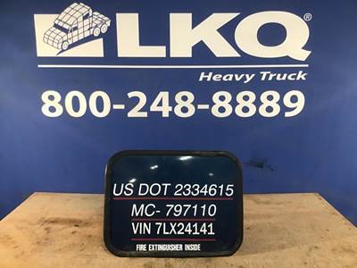 Freightliner Columbia 120 Left Sleeper Door