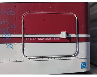 Freightliner FLD120SD Left Sleeper Door for a Freightliner FLD120 SD