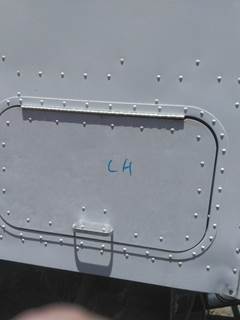 International 9400i Left Sleeper Door