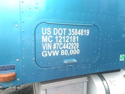 International 9400i Right Sleeper Door