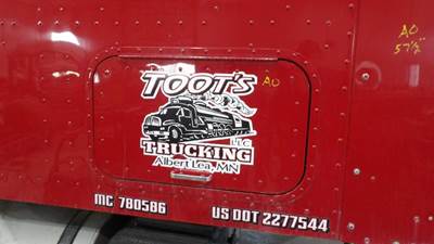 International 9400i Left Sleeper Door