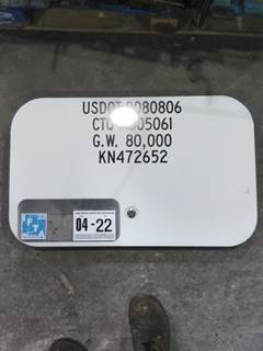 International LT Sleeper Door