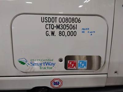 International LT Left Sleeper Door