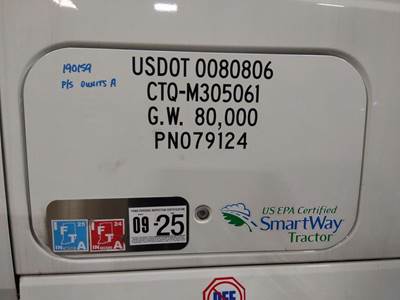 International LT Right Sleeper Door