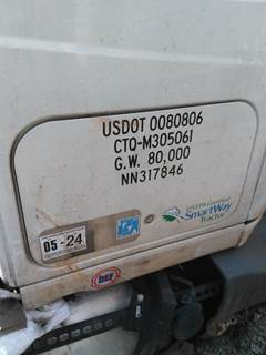 International LT Right Sleeper Door