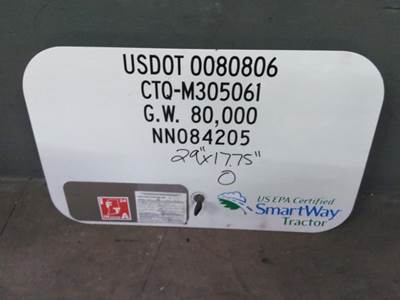 International LT Right Sleeper Door