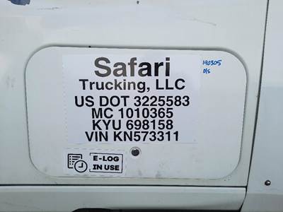 International LT Left Sleeper Door