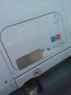 International LT Right Sleeper Door