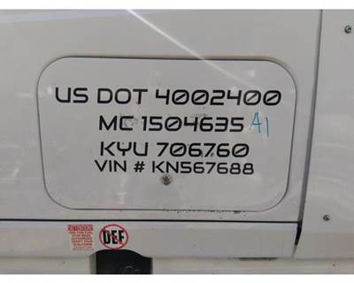 International LT Left Sleeper Door