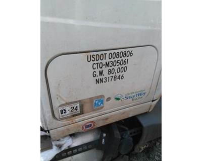 International LT Right Sleeper Door