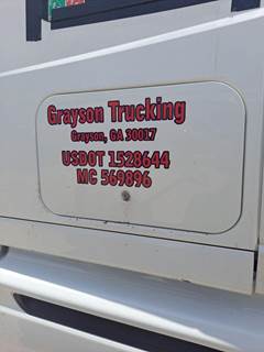 International ProStar Left Sleeper Door for a International PROSTAR 122