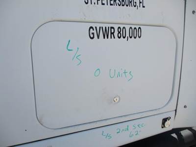 International ProStar Left Sleeper Door for a International PROSTAR 113