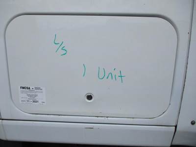 International ProStar Left Sleeper Door for a International PROSTAR 113