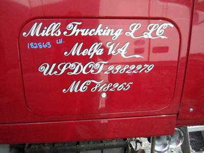 International ProStar Left Sleeper Door for a International PROSTAR 113