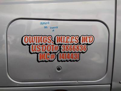 International ProStar Left Sleeper Door for a International PROSTAR 122