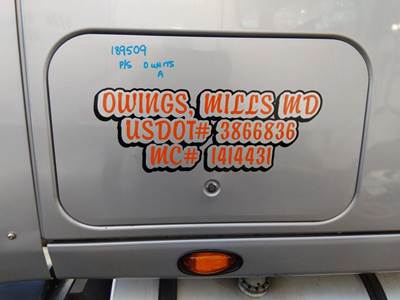 International ProStar Right Sleeper Door for a International PROSTAR 122