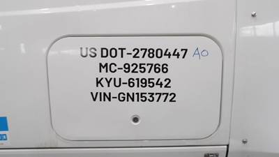 International ProStar Left Sleeper Door for a International PROSTAR 113