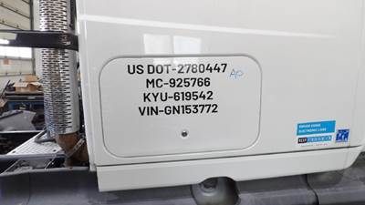 International ProStar Right Sleeper Door for a International PROSTAR 113