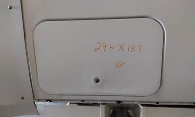 International ProStar Right Sleeper Door for a International PROSTAR 122