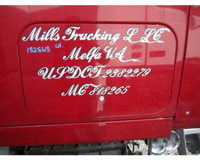 International ProStar Left Sleeper Door for a International PROSTAR 113