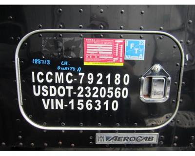 Kenworth T600B Left Sleeper Door