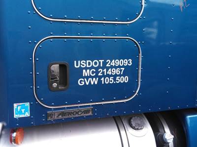 Kenworth T660 Right Sleeper Door