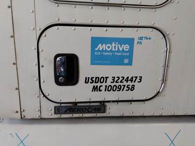 Kenworth T660 Right Sleeper Door