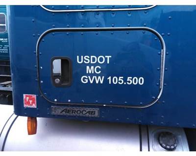 Kenworth T660 Right Sleeper Door