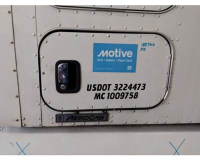 Kenworth T660 Right Sleeper Door