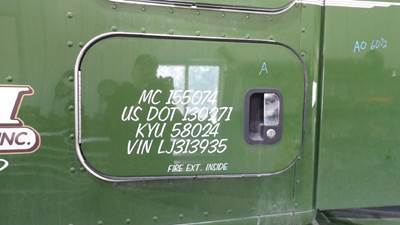 Kenworth T680 Left Sleeper Door